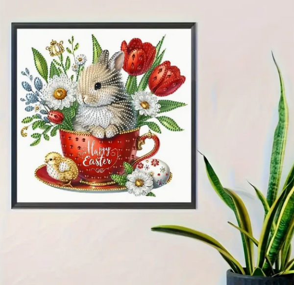 Diamond Painting Osterhase